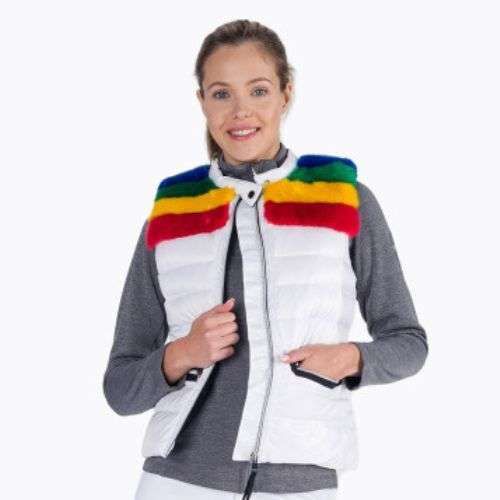Дамски ски яке без ръкави Rossignol W Beam Light white
