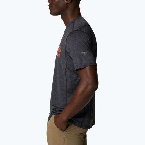 Мъжка тениска за трекинг Columbia Titan Pass Graphic Tee black 1991471