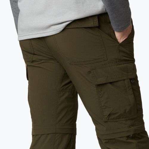Мъжки панталони за трекинг Columbia Silver Ridge II converti 319 green 1794891
