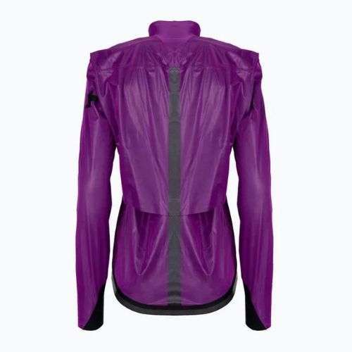 Дамско яке за колоездене ASSOS Dyora RS Rain purple 12.32.372.4B