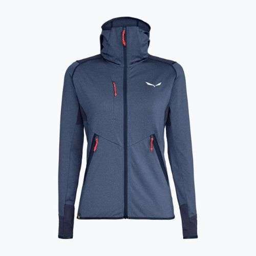 Salewa дамски полар Agner Hybrid PL/DST FZ Hoody тъмносин 00-0000027372