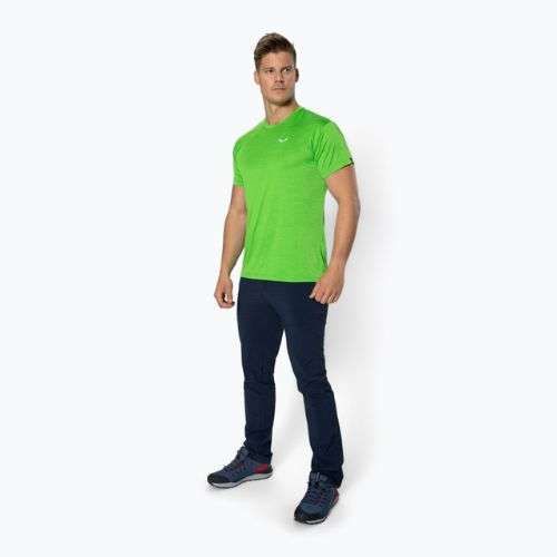 Мъжка риза за трекинг Salewa Puez Melange Dry pale frog melange 00-0000026537