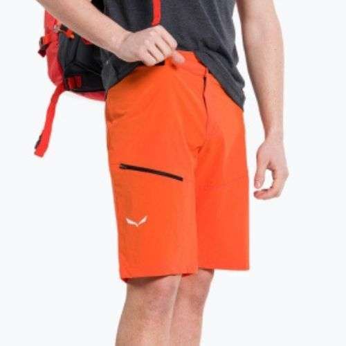 Мъжки къси панталони за туризъм Salewa Pedroc Cargo 2 orange 26934