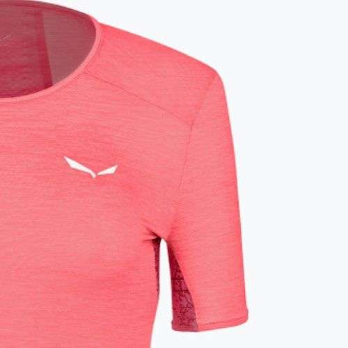 Salewa Puez Graphic 2 Dry дамска тениска за трекинг розова 00-0000027400