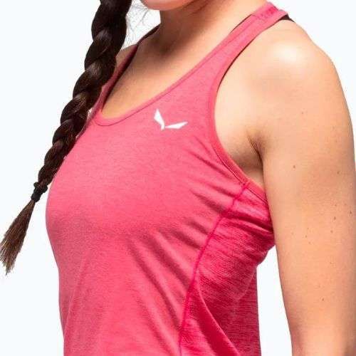 Salewa дамска тениска за трекинг Agner Hybrid Dry Tank pink 00-0000027705