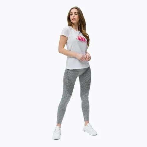 Salewa Lines Graphic Dry дамска тениска за трекинг бяла 00-0000028064