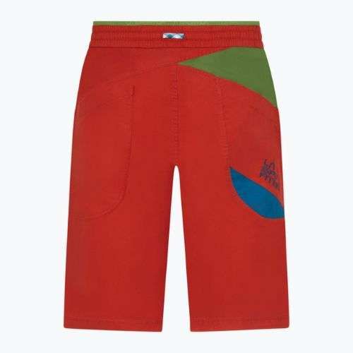 Мъжки шорти за катерене La Sportiva Bleauser червени N62313718
