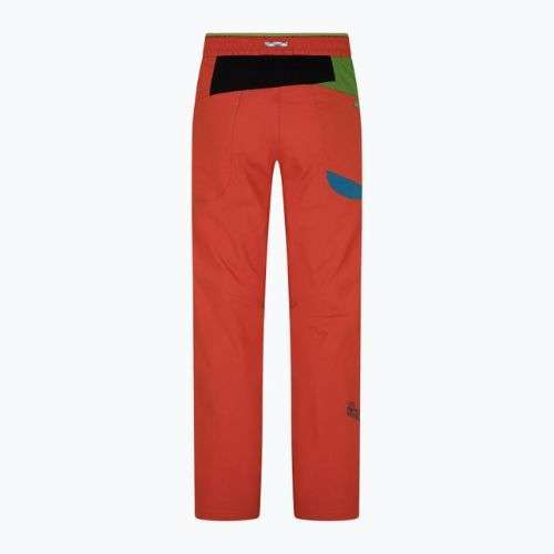Мъжки панталони за катерене La Sportiva Fuente червени N69313718