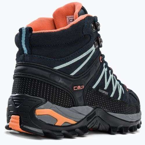 Дамски ботуши за трекинг CMP Rigel Mid black and navy blue 3Q12946