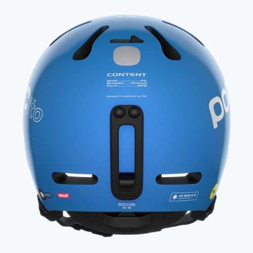 Детски ски каски POC POCito Fornix MIPS fluorescent blue