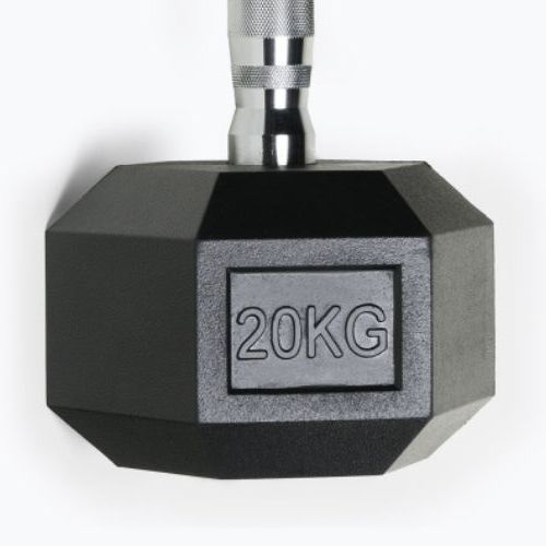 XTREXO Hex 20 кг гумирани дъмбели