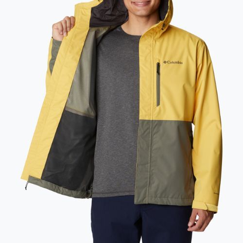 Мъжко дъждобранно яке Columbia Hikebound yellow-green 1988621