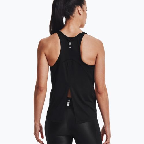 Тренировъчна тениска за жени Under Armour Isochill Run Tank black 1361925-001