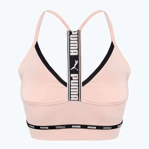 PUMA Low Impact Puma Strong Strappy фитнес сутиен розов 522225 66
