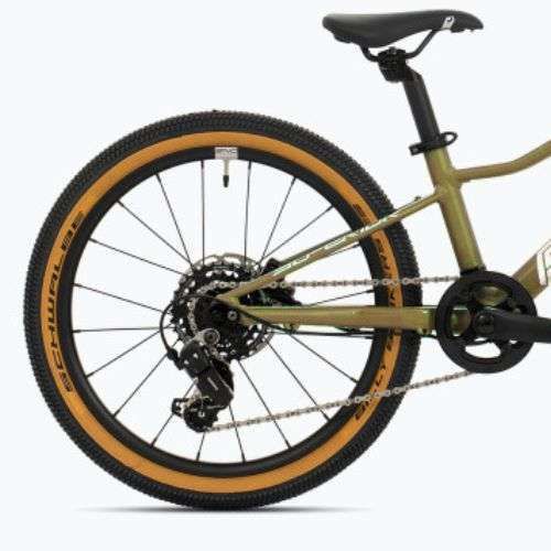 Детски велосипед Superior F.L.Y. 20 DB matte olive metallic/hologram chrome