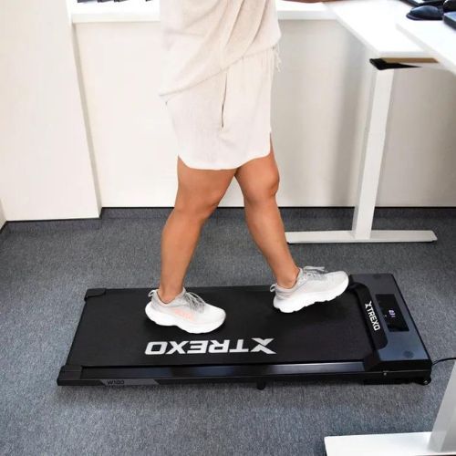 Електрическа пътека за бягане TREXO Walking Pad W100 черна