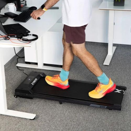 Електрическа пътека за бягане TREXO Walking Pad W100 черна