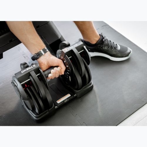 Регулируем дъмбел на TREXO TXO-B4W002 24 кг черен