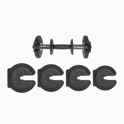 Регулируем дъмбел на XTREXO TXO-B4W003 18 кг черен