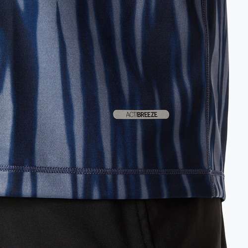 Мъжка тениска за бягане ASICS Road All Over Print Top blue expanse/midnight