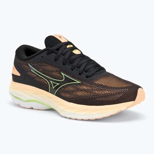 Дамски обувки за бягане Mizuno Wave Ultima 15 black/mizuno neo lime/apricot ice