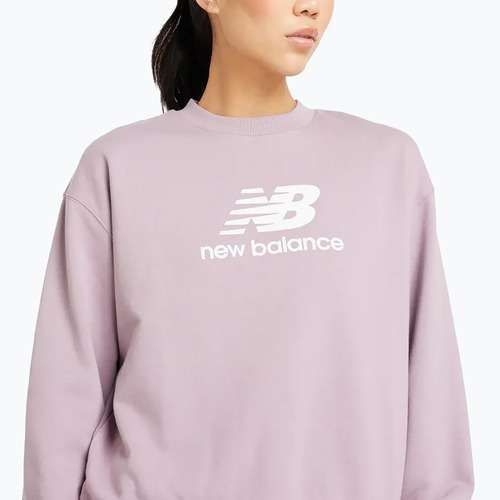 Дамски суитшърт New Balance French Terry Stacked icewine