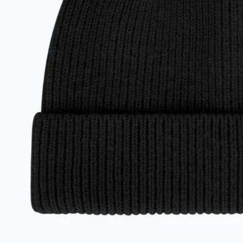 Зимна шапка WOOLCANO Merino HAT0440 black