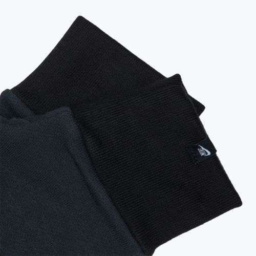 Дамски ръкавици за бягане Nike Club Fleece black/white