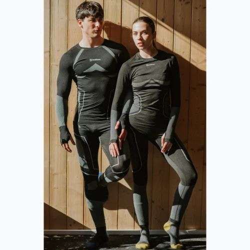 Мъжки комплект термобельо OneTeam Achill black