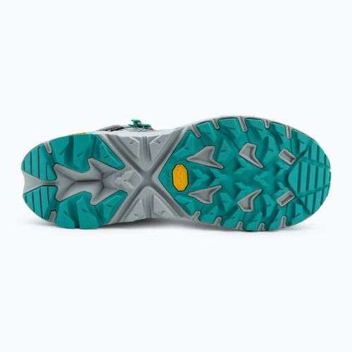 Мъжки туристически обувки HOKA Trail Code GTX galactic grey/electric aqua