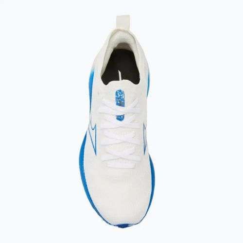 Дамски обувки за бягане Mizuno Wave Neo Wind бели/сребърни/мирно сини