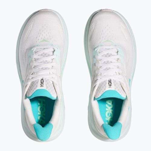 Дамски обувки за бягане HOKA Clifton 10 white/cielo blue