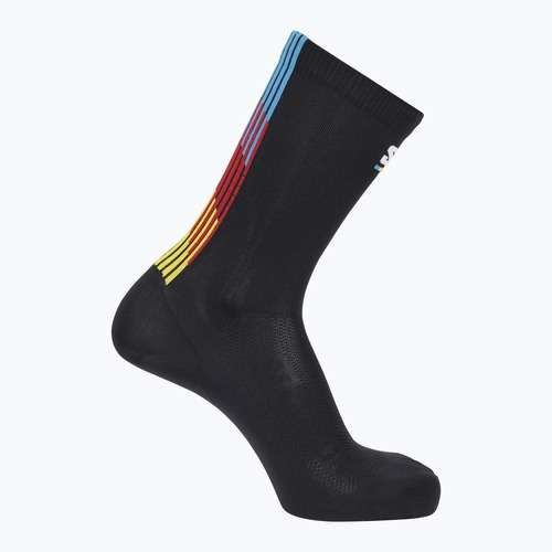 Чорапи Salomon Pulse Race Flag Crew black