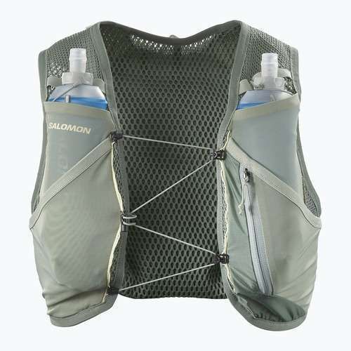 Salomon Active Skin 4 Set жилетка за бягане лавров венец/лилиева подложка/алое пране