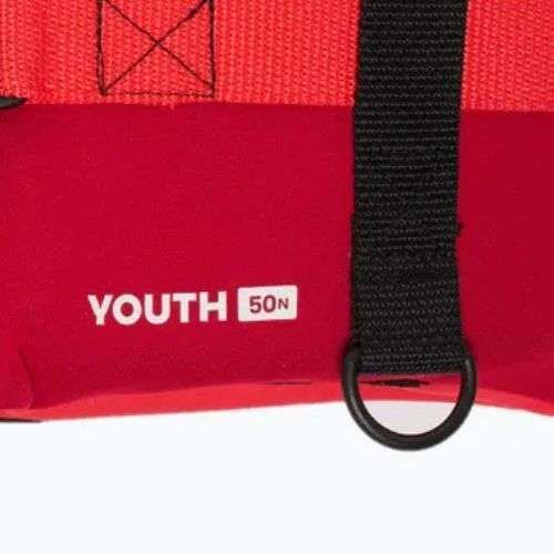 AQUASTIC Youth 50N Червена детска жилетка за плаване