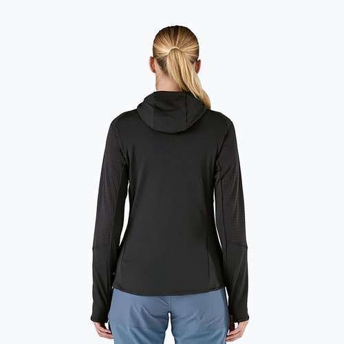 Дамско софтшел яке Patagonia R1 Hybrid Pullover Hoody black