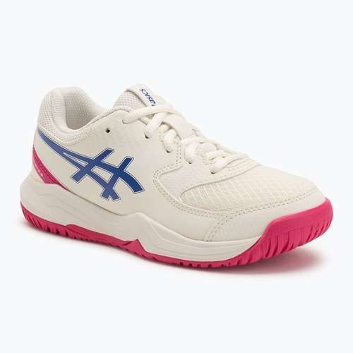 Детски обувки за тенис Asics Gel-Dedicate 8 GS Jr cream/dark cobalt