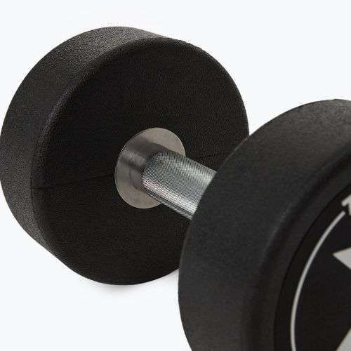 Дъмбел с гумено покритие XTREXO Pro 16 kg  black