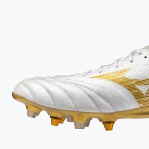 Футболни обувки Mizuno Morelia Neo IV Beta Elite Mix white/mp gold/cool gray 3c