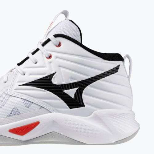 Волейболни обувки Mizuno Wave Momentum Pro Mid white/black/fiery red