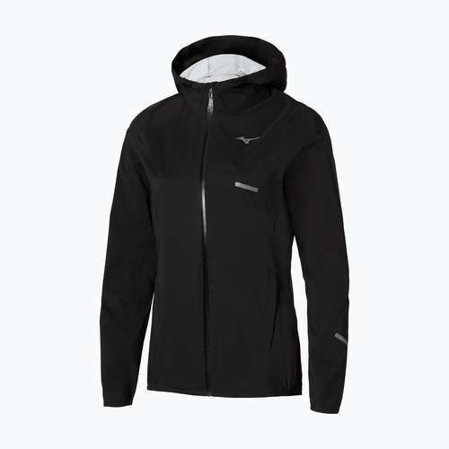 Дамско яке за бягане Mizuno Trail Waterproof 20K Hooded black