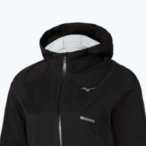 Дамско яке за бягане Mizuno Trail Waterproof 20K Hooded black
