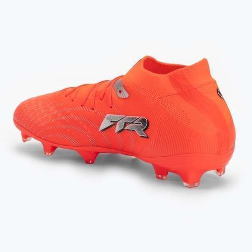Детски футболни обувки PUMA Future 9 Pro FG/AG Jr glowing red/puma white/puma black/puma silver