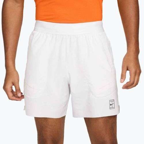 Мъжки тенис шорти Nike Court Dri-Fit Advantage 6“ white/black