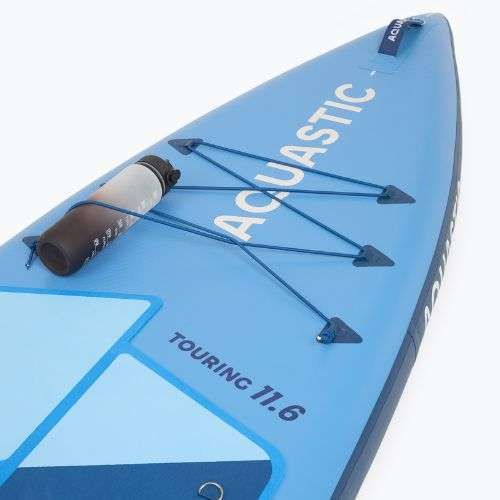 Комплект надуваема дъска SUP Touring 11'6" синьо