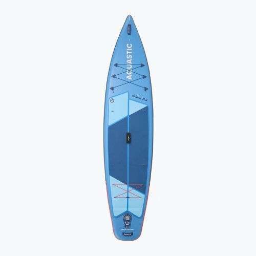Комплект надуваема дъска SUP Touring 11'6" синьо
