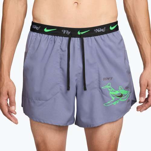 Мъжки шорти за бягане Nike Fly Nike Stride 5“ iron purple/black