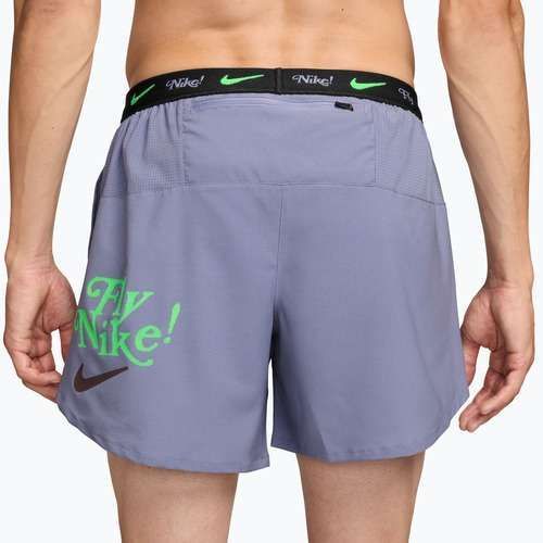 Мъжки шорти за бягане Nike Fly Nike Stride 5“ iron purple/black