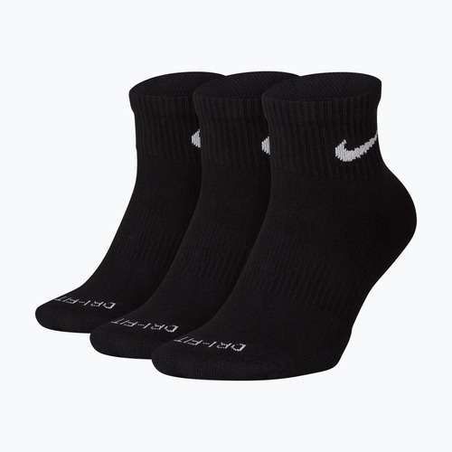 Чорапи Nike Everyday Plus Cushioned Ankle 3 чифта black/white