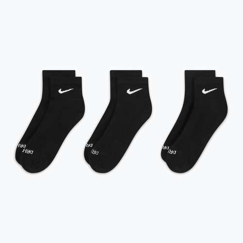 Чорапи Nike Everyday Plus Cushioned Ankle 3 чифта black/white